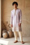 Outluk Wedding Vol 58 Silk Mens Kurta With Pajama 